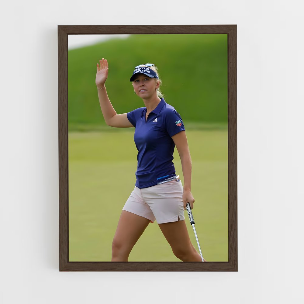 Poster Jessica korda vivante – affiche Golf (vue 5)